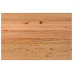 vidaXL Table à manger marron clair bois de chêne massif rectangulaire