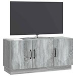vidaXL Meuble TV Sonoma gris 99 x 34 5 x 47 cm Bois d'ingénierie