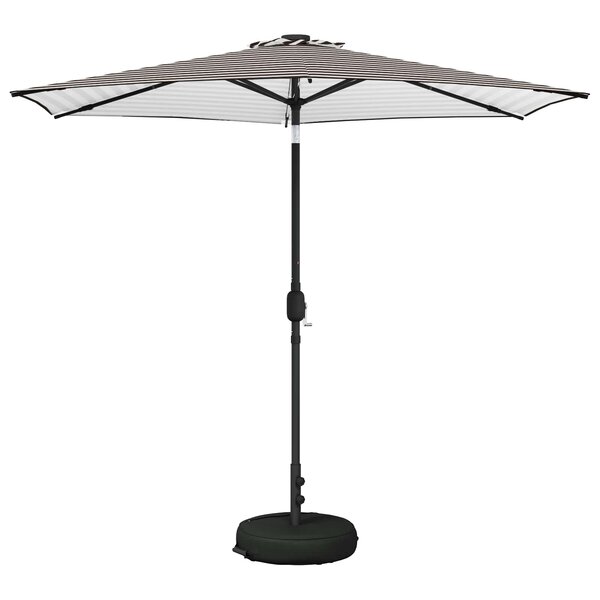 vidaXL Parasol de jardin avec lumières LED et base 270 x 270 cm