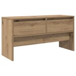 vidaXL Set de meubles de couloir 4 pièces en bois d'artisan chêne