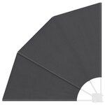 vidaXL Écran de confidentialité pour balcon Noir 115 x 115 cm tissu