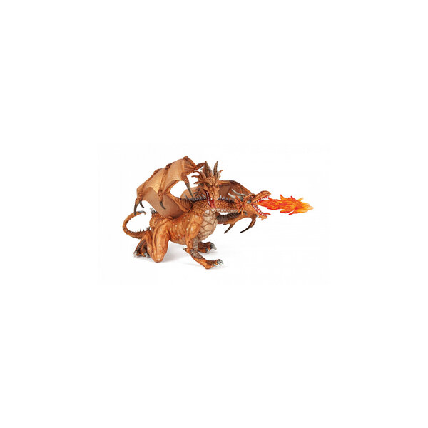 38938 Dragon deux tetes or