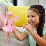 Mattel JCP76 - Barbie Fée Ailes et tenue changement de couleur