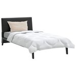 vidaXL Duvet avec Oreiller 2 Pièces Blanc 155 x 200 cm Microfibre