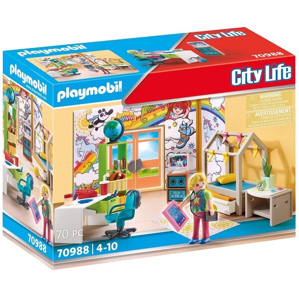 PLAYMOBIL 70988 - City Life Chambre d'adolescent