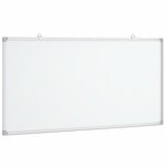 Tableau magnétique panneau écriture école maison bureau 100 x 50 x 1 7 cm aluminium 02_0045438