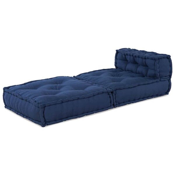 vidaXL Coussin Bleu 70 x 70 x 54 cm Polyester