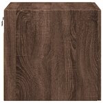 vidaXL Armoire murale chêne marron 45x42 5x40 cm bois d'ingénierie