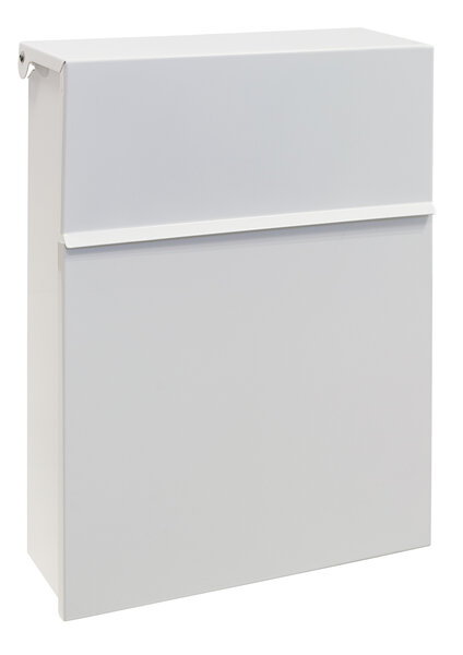 Boîte aux Lettres en Acier  Figure E6701  Serrure Protégée  Blanc