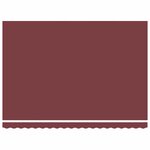 vidaXL Auvent manuel rétractable bordeaux 450x300 cm