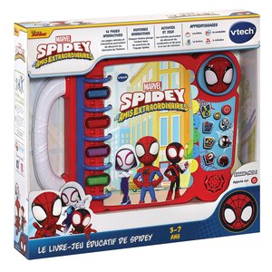 Vtech 80-552305-005 - Le livre-jeu éducatif de Spidey