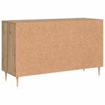 vidaXL Buffet chêne artisanal 100x36x60 cm bois d'ingénierie