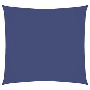 vidaXL Voile de parasol tissu oxford carré 4x4 m bleu