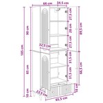 vidaXL Ensemble de Meubles 2 Pièces Bois d'ingénierie