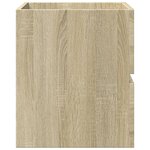 vidaXL Armoire d'évier Chêne sonoma 41x38 5x45 cm Bois d’ingénierie