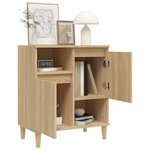 vidaXL Buffet Chêne sonoma 60x35x70 cm Bois d'ingénierie