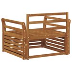 vidaXL 2 Pièce Canapé d’extérieur Naturel