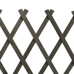 vidaXL Clôture en treillis de jardin Gris 120x60 cm Bois de sapin