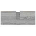 vidaXL Armoire salle de bain sonoma gris 80x33x60 cm bois d'ingénierie