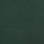 vidaXL Matelas de lit à ressorts ensachés fermeté moyenne Vert foncé 100x200x20 cm