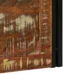 vidaXL Coffre de Rangement Multicolore 80x50x50 cm en Bois Récupéré