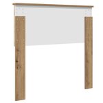 vidaXL Tête de lit Chêne artisanal 100 cm Bois d'ingénierie