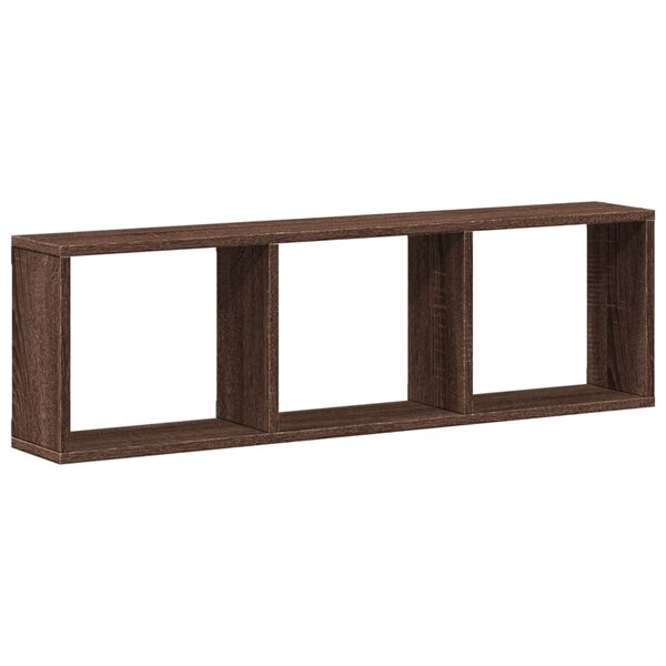 vidaXL Armoire murale 100x16x30 cm chêne marron bois d'ingénierie