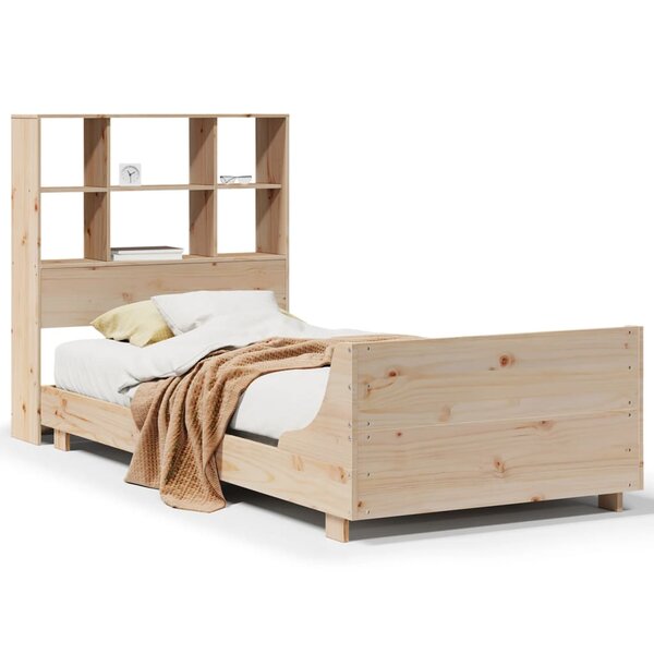 vidaXL Cadre de lit sans matelas 100x200 cm bois massif de pin