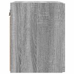 vidaXL Meuble TV mural Gris Sonoma 30 x 31 x 40 cm Bois d'ingénierie