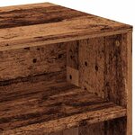 vidaXL Meuble TV vieux bois 100x40x40 cm bois d'ingénierie
