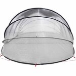 vidaXL Dôme de tente de piscine Transparent 640 x 432 x 205 cm PVC