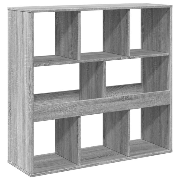 vidaXL Bibliothèque/Séparateur de pièce sonoma gris 100x33x94 5 cm