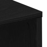 vidaXL Bureau Chêne noir 102 5 x 35 x 75 cm Bois d'ingénierie