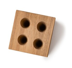 DIY encens - Moule en bois pour 4 cônes