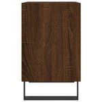 vidaXL Tables de chevet 2Pièces chêne marron 40x30x50cm bois d'ingénierie