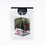 Carte de voeux noël pop up 3d - ambiance de noël - draeger paris