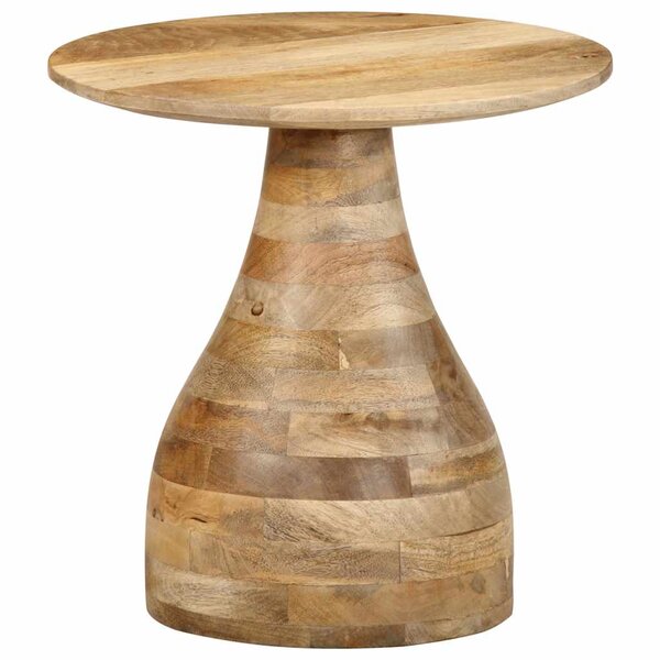 vidaXL Table d'appoint Ø40x40 cm bois de manguier massif