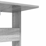 vidaXL Table d'appoint Gris Sonoma 40 x 35 x 60 5 cm Bois d'ingénierie