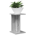 vidaXL Support de Plante 2 pièces Sonoma gris 25 x 25 5 x 40 5 cm
