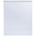 vidaXL Film pour fenêtre dépoli motif à rayures 90x500 cm PVC