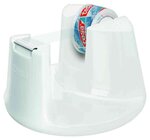 Dévidoir de table easy cut compact, équipé, blanc tesa