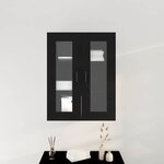 vidaXL Meuble mural Chêne noir 69 5 x 34 x 90 cm Bois d'ingénierie