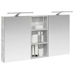 vidaXL Ensemble de Meubles de Salle de Bain 3 Pièces 110 x 10 5 x 60 5 cm