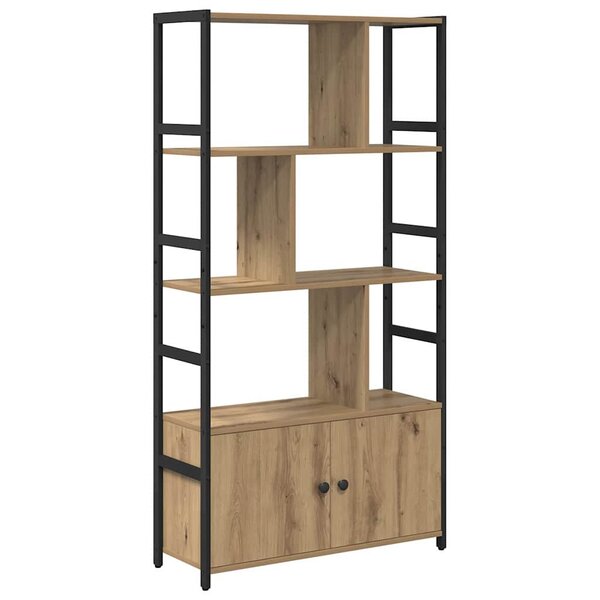 vidaXL Étagère chêne artisanal 80 x 30 x 155.5 cm Bois d'ingénierie
