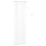 vidaXL Store Vénitien Réglable Blanc 150 x 60 cm PVC