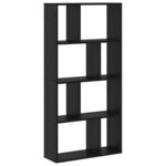vidaXL Bibliothèque Chêne noir 60 x 20 x 120 cm Bois d'ingénierie
