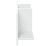 vidaXL Armoire murale 100x16 5x30 cm blanc bois d'ingénierie