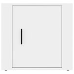 vidaXL Tables de chevet 2 Pièces Blanc 50x39x47 cm