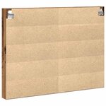 vidaXL Cabinet d'Affichage avec étagère Bois Ancien 100 x 8.5 x 75 cm