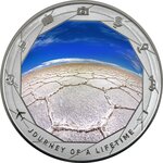 Monnaie SALAR DE UYUNI Journey of a Lifetime 1 Oz Argent 1000 Francs Cameroon 2025